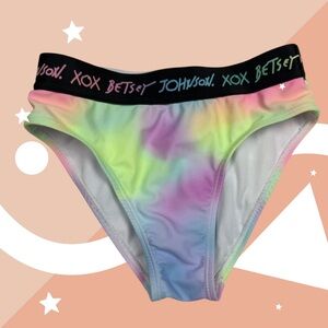 Betsey Johnson Tie-Dye Bikini Bottom